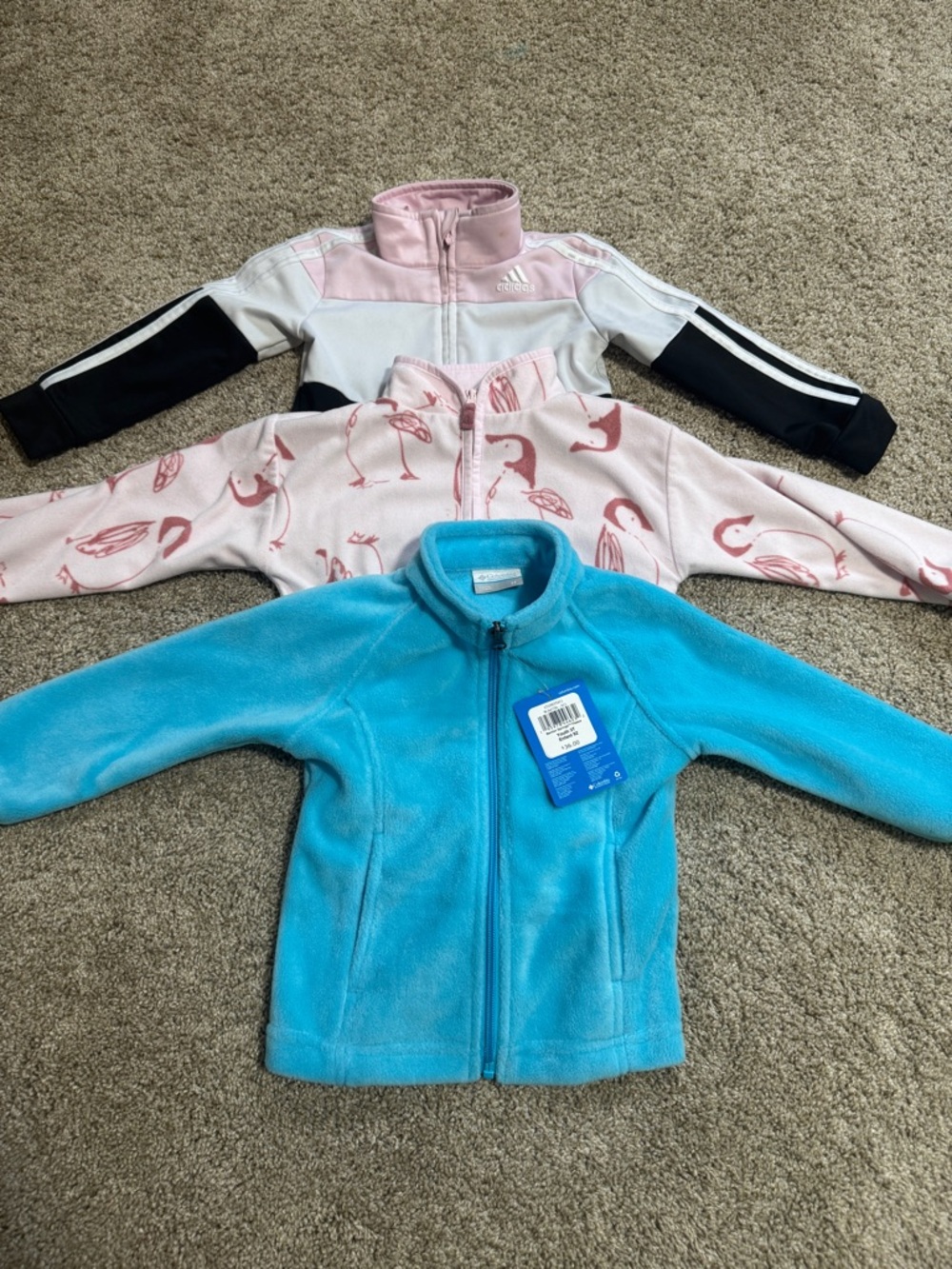 3T Toddler Girl’s Jacket Bundle Lot